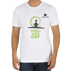 White Yoga Tshirt